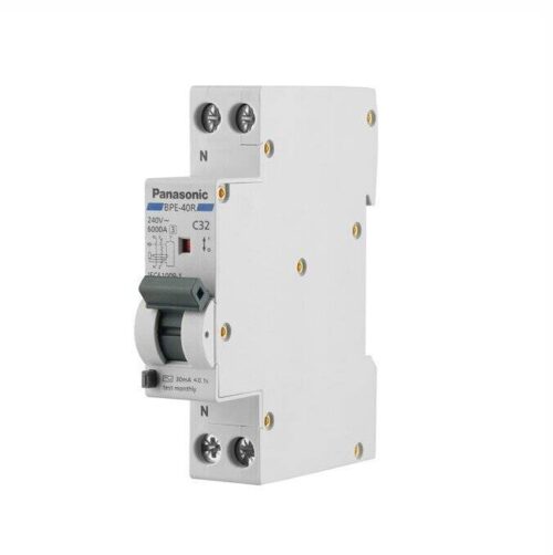 Aptomat, CB chống giật RCBO 2P 6A, 16A, 20A Panasonic 1 Tép